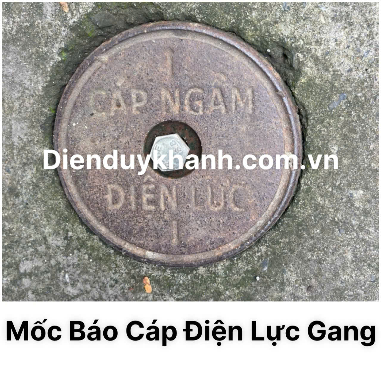 MỐC BÁO CÁP ĐIỆN LỰC GANG CHÍNH HÃNG GIÁ RẺ